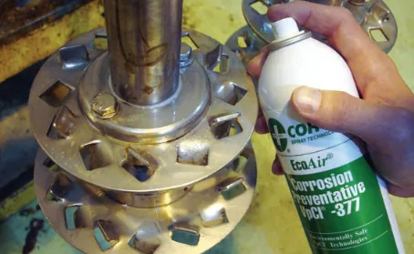 Actuator assembly and test equipment on a workbench